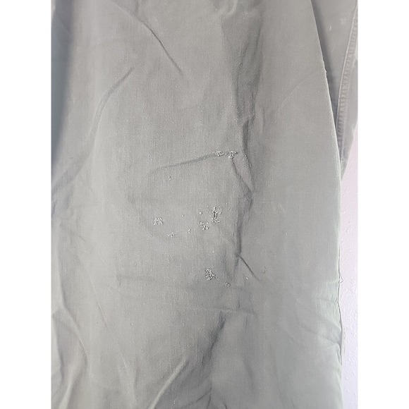 Vintage Military Laundry Barracks  Bag OD Green Drawstring Korean War - Picture 3 of 6